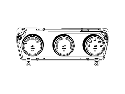 Mopar 55111167AB Air Conditioner And Heater Control - Image 4