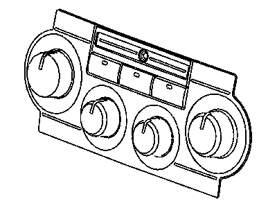 Mopar 55111009AN Air Conditioner And Heater Control - Image 5